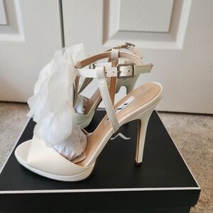 Nina Women's Brijida T-Strap Platform Evening Sandals